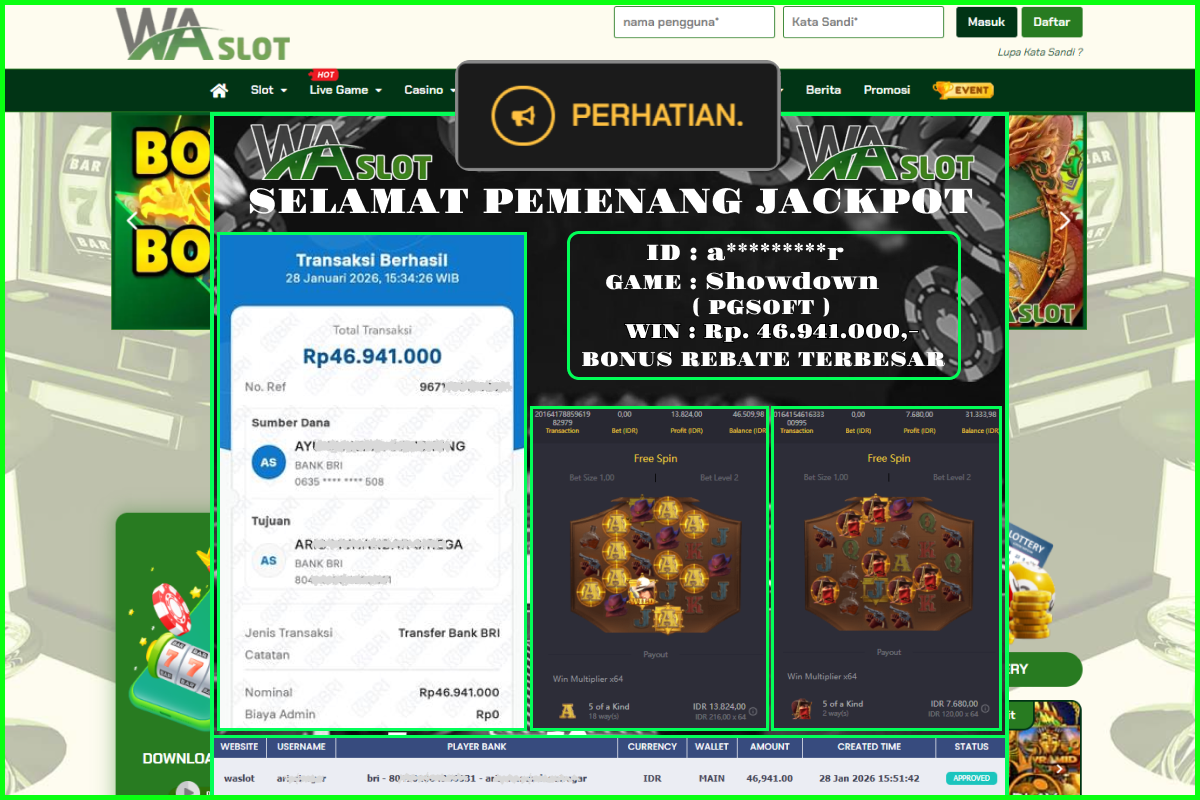 WASLOT –  Wild Bounty