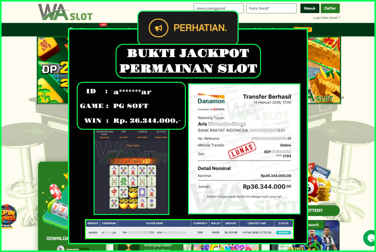 WASLOT – MAHJONG WAYS