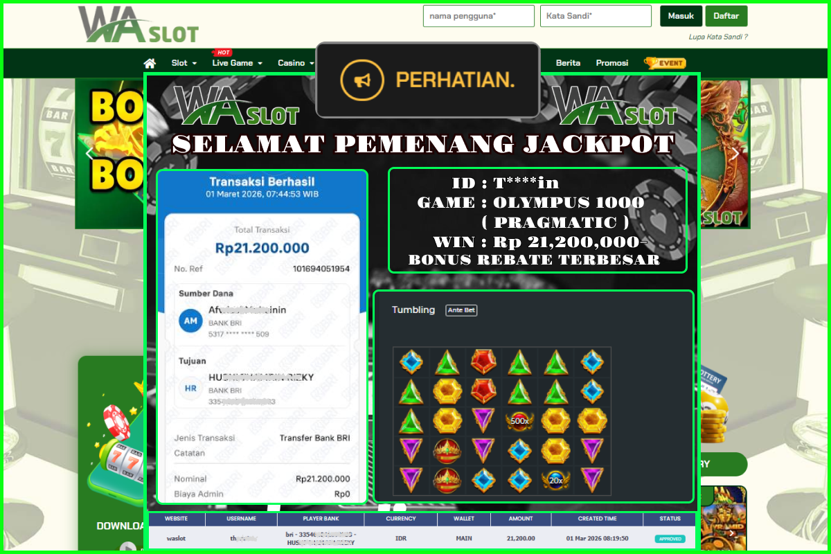 OLYMPUS 1000 ( PRAGMATIC )